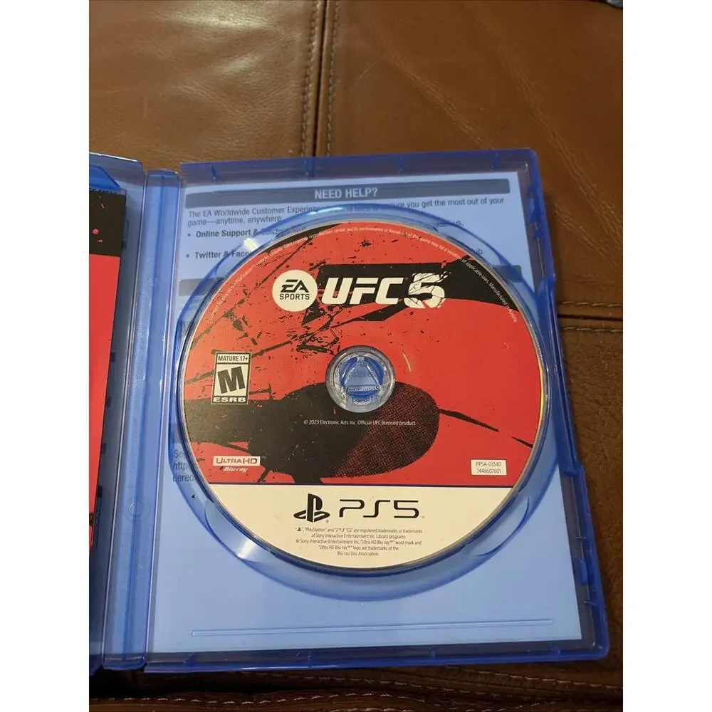 EA Sports UFC 5 – PlayStation 5 (PS5) – English – Rated M - 1 or 2 Player